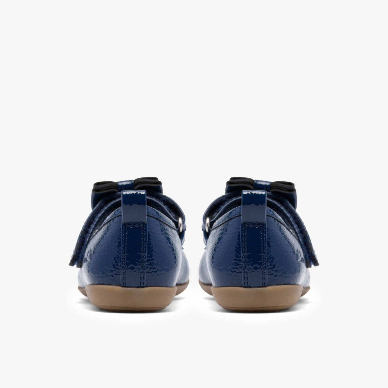 Charm Bow Toddler Navy Patent | Clarks on Sale - Babies / Kids