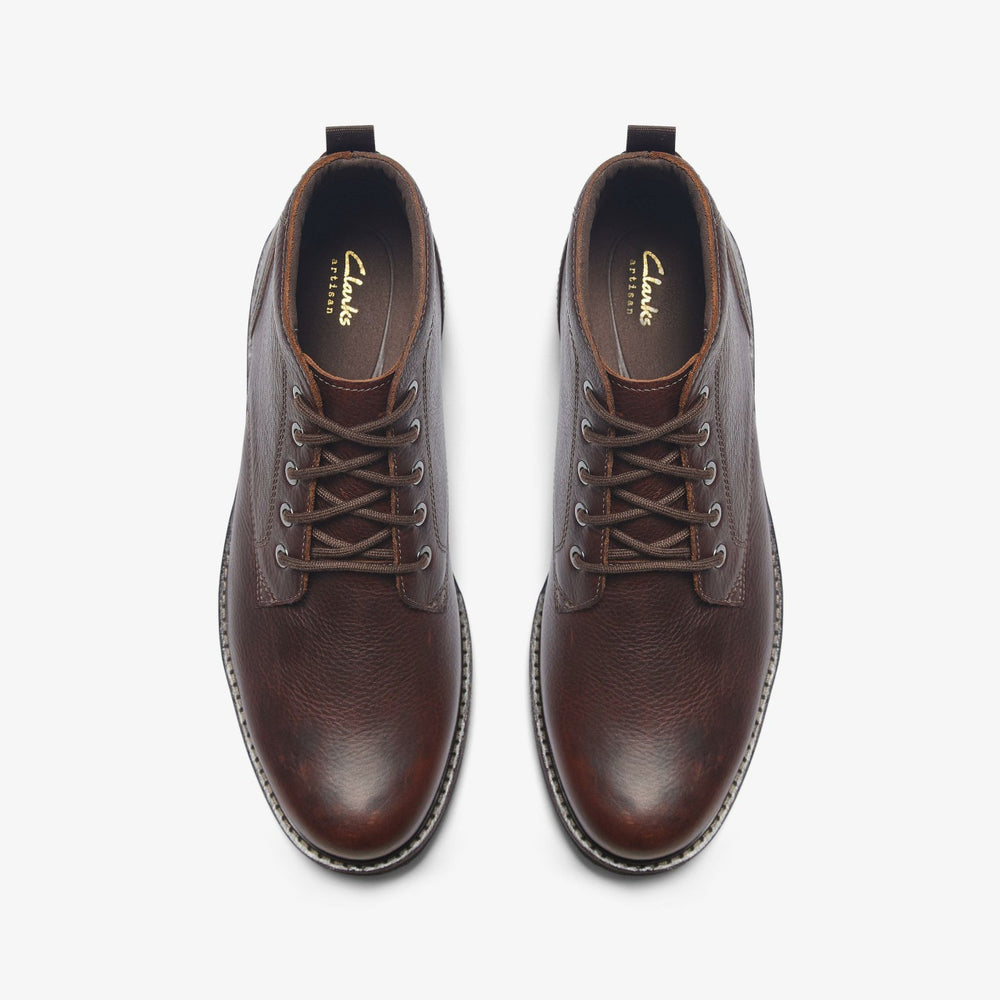 Batcombe Mix Dark Brown Leather | Clarks for sale - Men