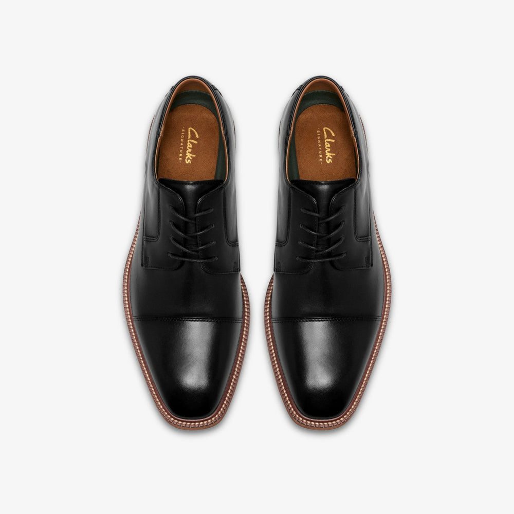 Craft Emile Black Leather | Clarks online - Men