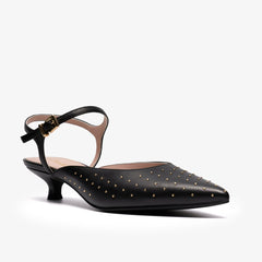 Pisa Stud Black Leather | Clarks Sale - Women