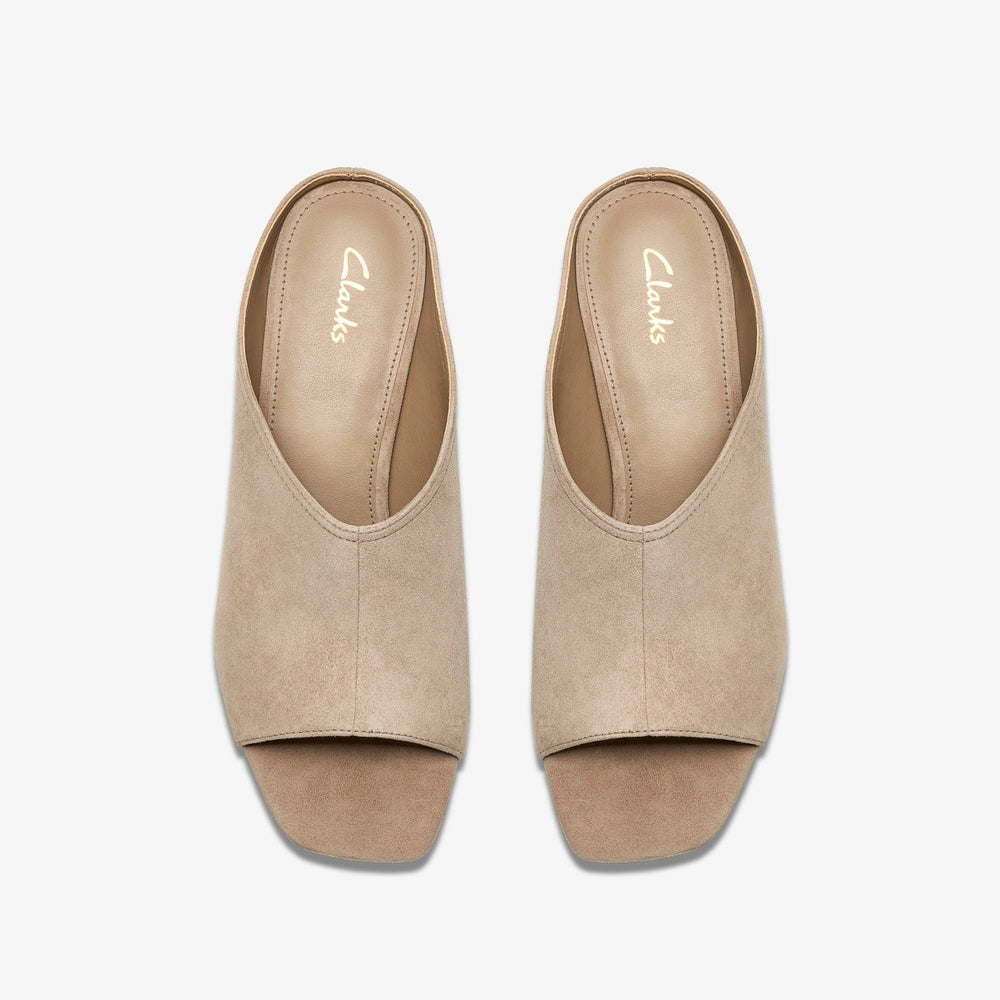 Siray Mule Mushroom Suede | Clarks online - Women