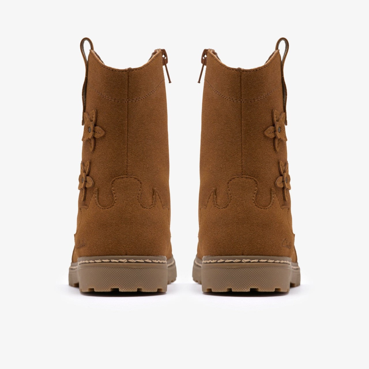 Adelaide Mid Kid Tan | Clarks online - Kids