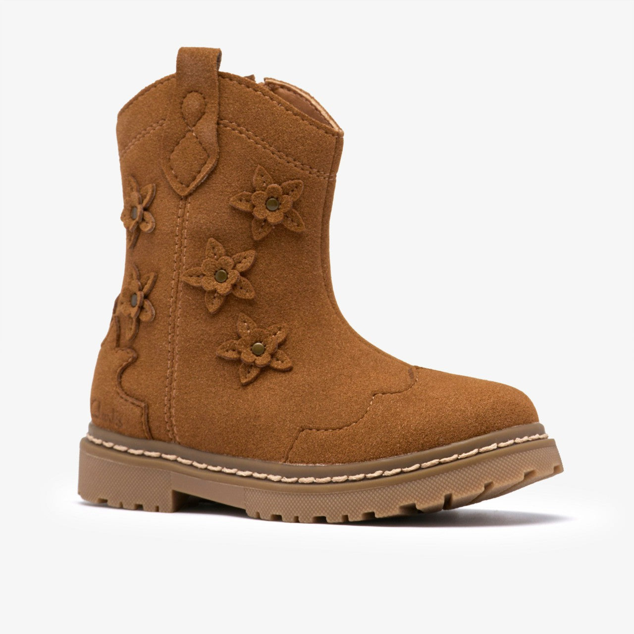 Adelaide Mid Toddler Tan | Clarks outlet - Kids