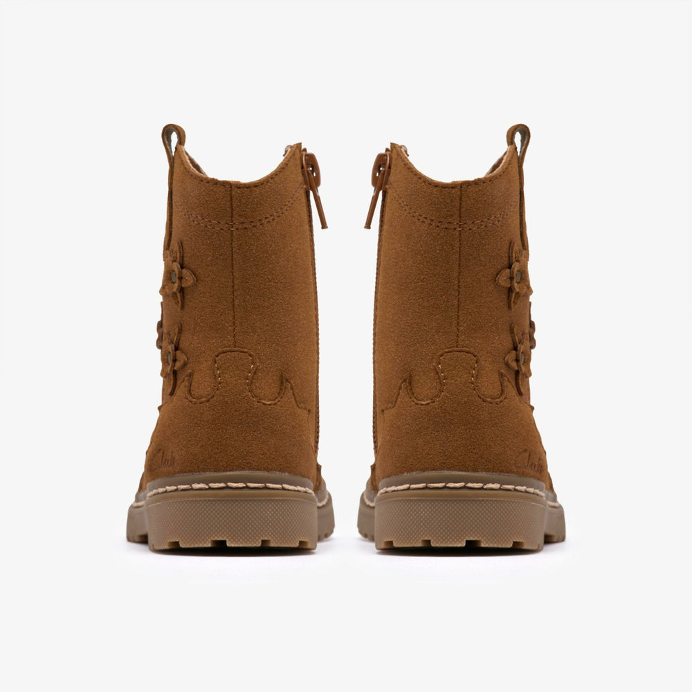 Adelaide Mid Toddler Tan | Clarks outlet - Kids