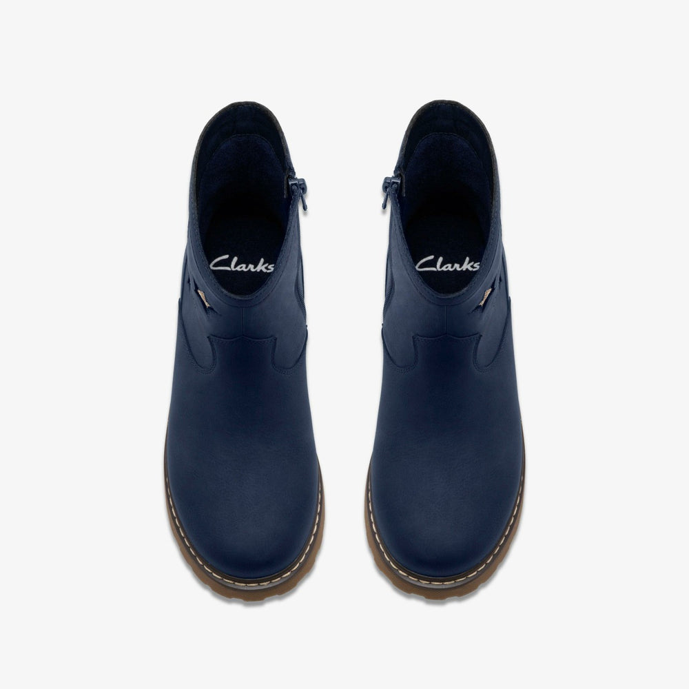 Adelaide Sky Kid Navy | Clarks online - Kids