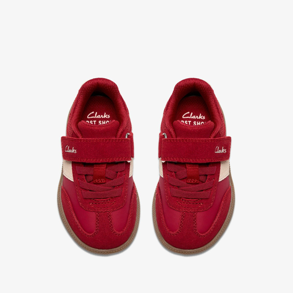 Cypress Step Toddler Burgundy | Clarks outlet - Kids
