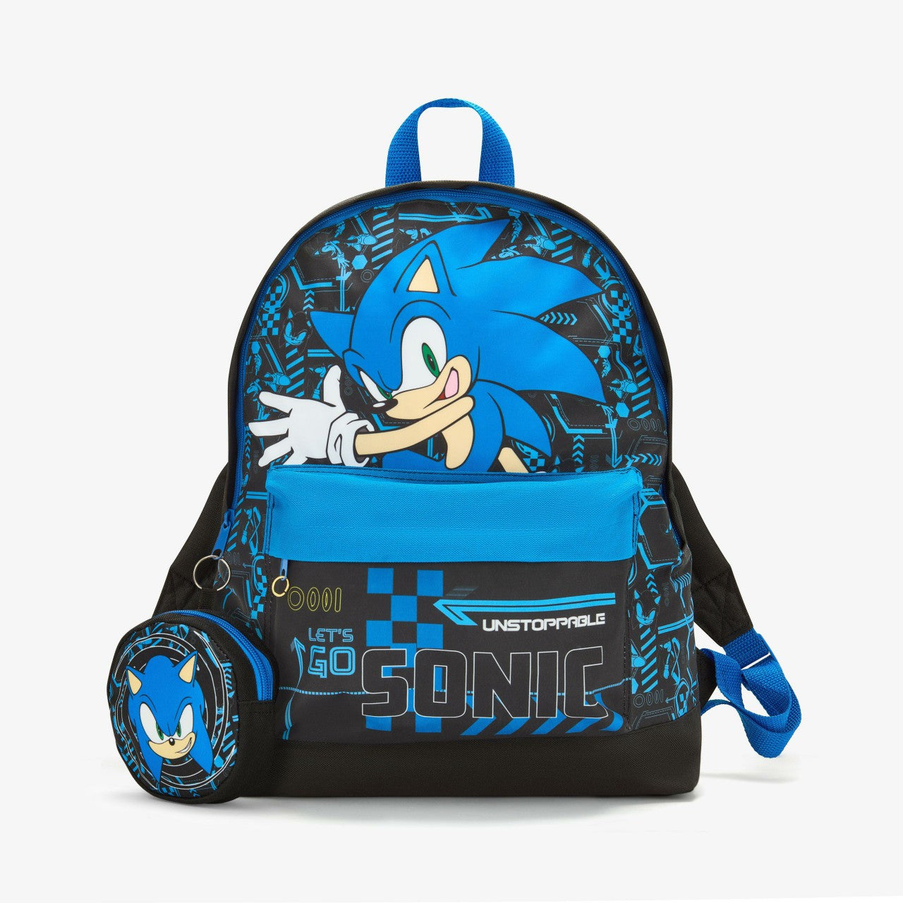 Sonic Play Backpack Black / Blue | Clarks outlet - Kids