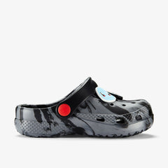 Poke Badge Clog Kid Grey Combination | Clarks discount - Kids