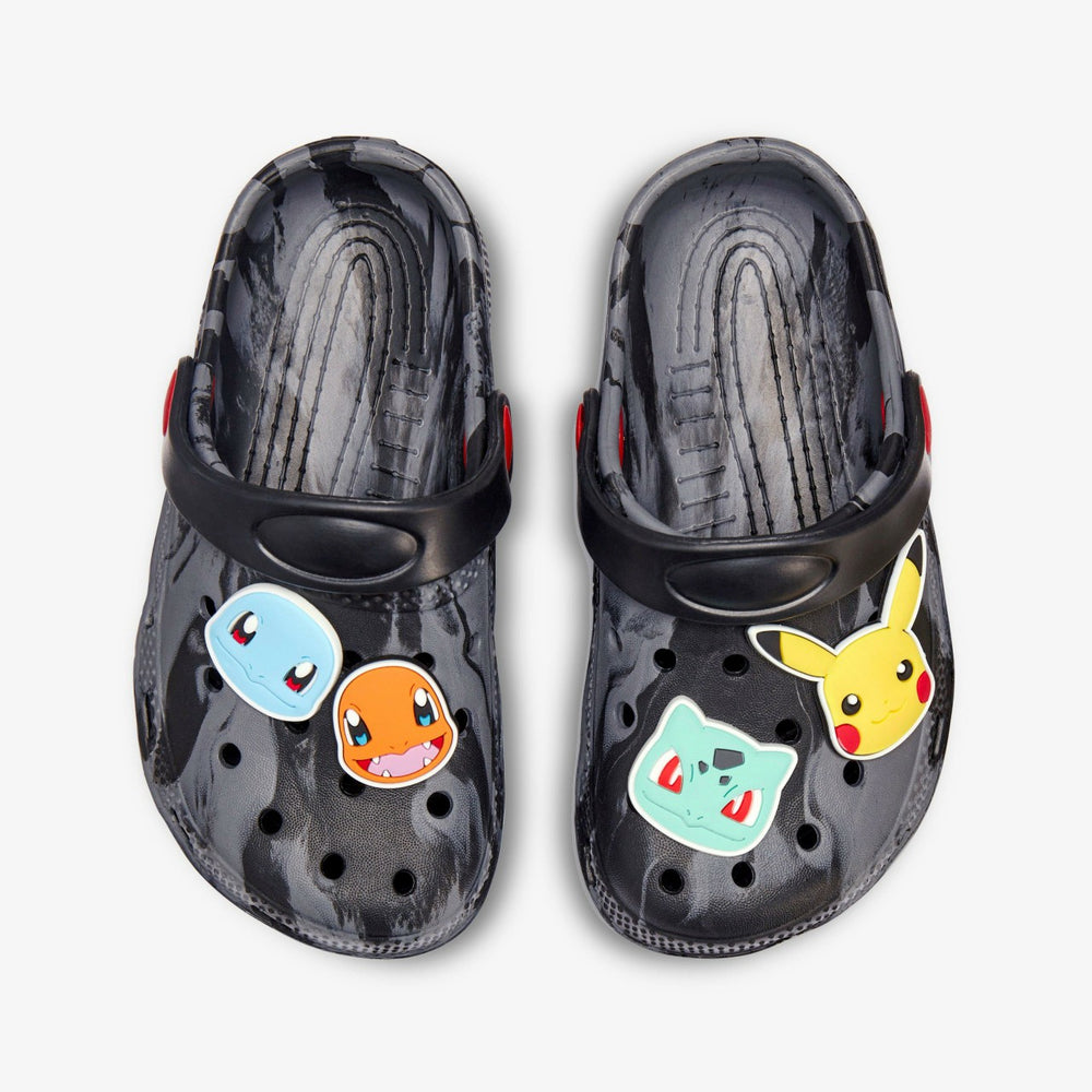 Poke Badge Clog Kid Grey Combination | Clarks discount - Kids