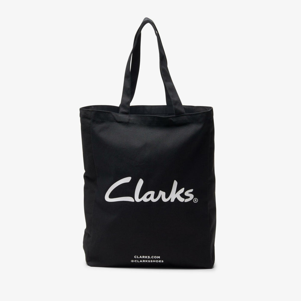 Organic Cotton Tote Bag Black | Clarks on Sale - Women