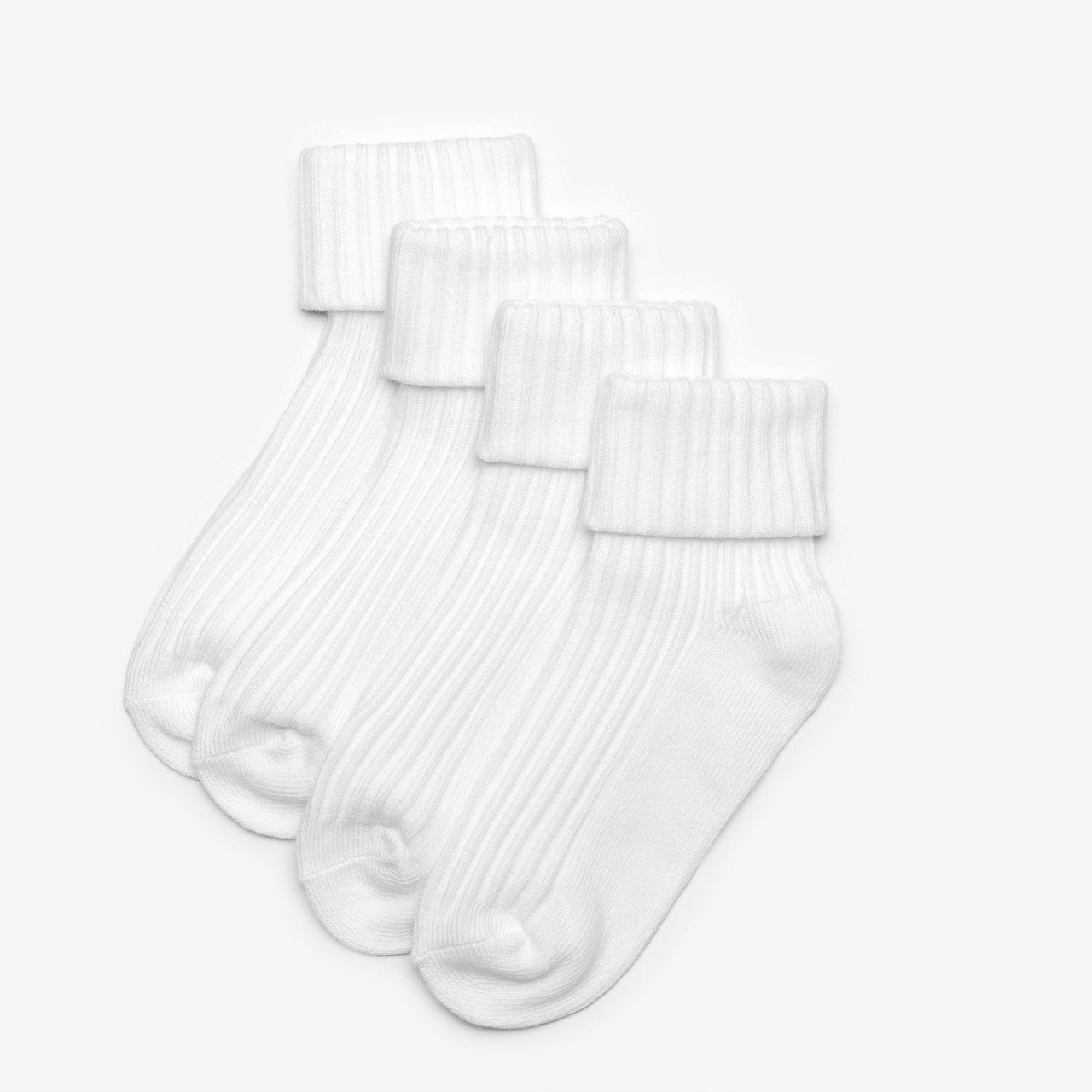 White Socks 4 Pack 1 - 2 Years White | Clarks for sale - Kids