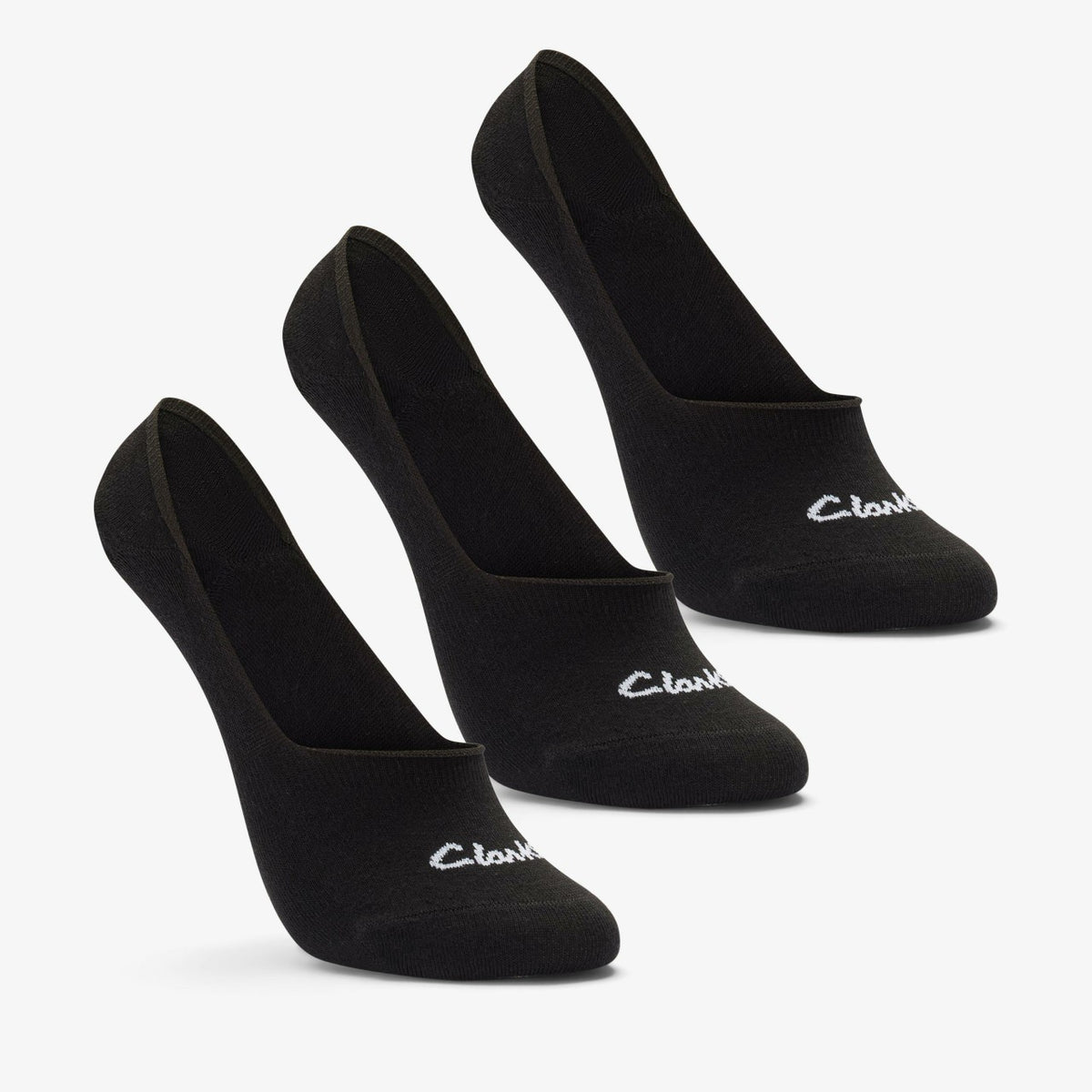Sock Liners 3 Pack Size 2-8 Black Black | Clarks online - Women