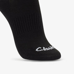 Ankle Socks 3 Pack Size 2-8 Black Black | Clarks for sale - Women
