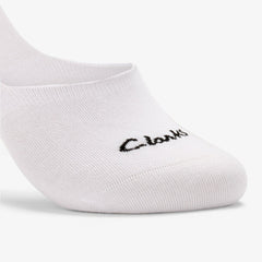 Sock Liners 3 Pack Size 6-11 White | Clarks discount - Men
