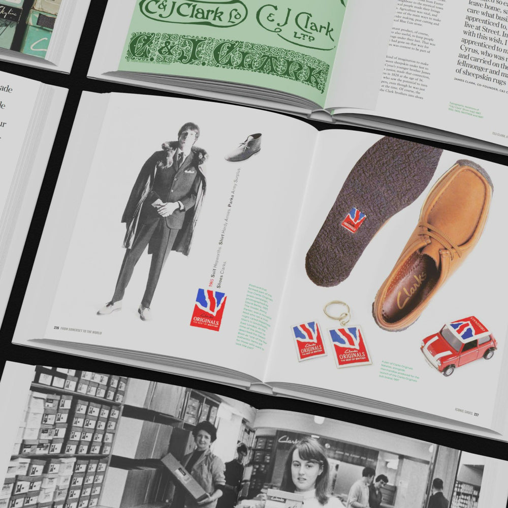 From Somerset to the World: Clarks a visual history book 1825–2025  None | Clarks for sale - Women